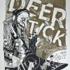Deer Tick - 2013 Moon Light Speed Press Poster Denver, CO Colorado 1 Deer Tick - 2013 Moon Light Speed Press Poster Denver, CO Colorado
