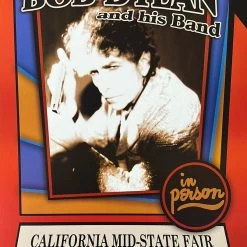 Bob Dylan - 2007 Geoff Gans Poster Paso Robles, CA Gig Posters