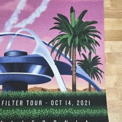 Sold Out Posters Rolling Stones - 2021 Poster No Filter Tour Los Angeles, CA 10/14 Gig Posters