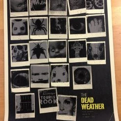 The Dead Weather - 2009 Methane Studios Poster Dallas House Of Blues