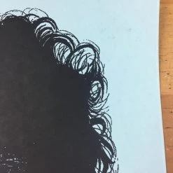 Bob Dylan The Rolling Stone - 2014 Brian Methe Art Print Blue Variant 15 Bob Dylan The Rolling Stone - 2014 Brian Methe Art Print Blue Variant