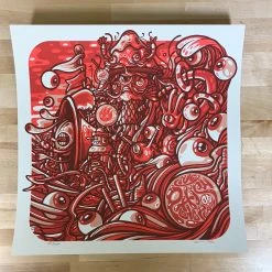 Phish - 2021 Drew Millward Poster LP On LP Ruby Waves Ed