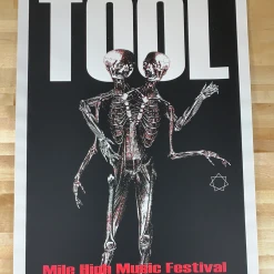 Tool - 2009 Adam Jones Poster Denver, CO Dick's Sporting Goods Park Colorado