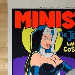 Ministry - 1996 Chris Coop Poster Los Angeles, CA The Palladium 10 Ministry - 1996 Chris Coop Poster Los Angeles, CA The Palladium