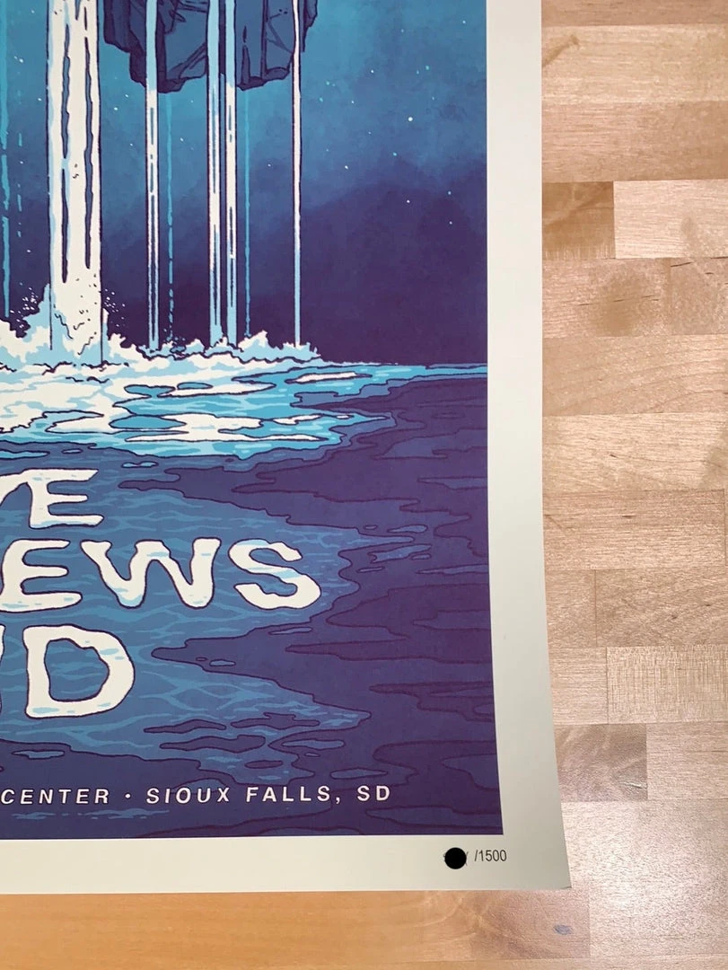 Gig Posters Dave Matthews Band - 2019 Matt Fleming Poster Sioux, SD 7 Gig Posters Dave Matthews Band - 2019 Matt Fleming Poster Sioux, SD