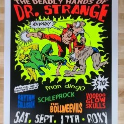 TAZ Deadly Hands Of Dr. Strange - 1994 T.A.Z. Poster Boston, MA 1st Ed Gig Posters 9 TAZ Deadly Hands Of Dr. Strange - 1994 T.A.Z. Poster Boston, MA 1st Ed Gig Posters