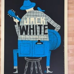 Jack White - 2012 Methane Poster Atlanta, GA Fox Theatre Gig Posters