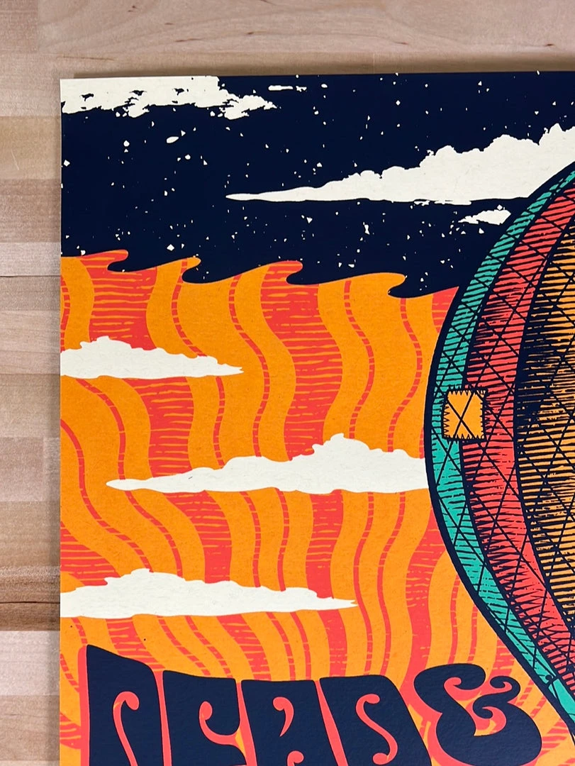 Colorado Dead & Company - 2021 Status Serigraph Poster Red Rocks Morrison, CO 5 Colorado Dead & Company - 2021 Status Serigraph Poster Red Rocks Morrison, CO