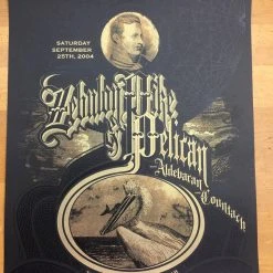 Zebulon Pike - 2004 Burlesque Of North America Poster Minneapolis, MN Triple Roc