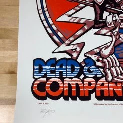 Gig Posters Dead & Company - 2019 AJ Masthay Poster Uniondale, NY Nassau
