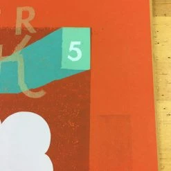 Vandermark 5 / Atomic - 2004 Nick Butcher Poster Chicago, IL The Green Mill