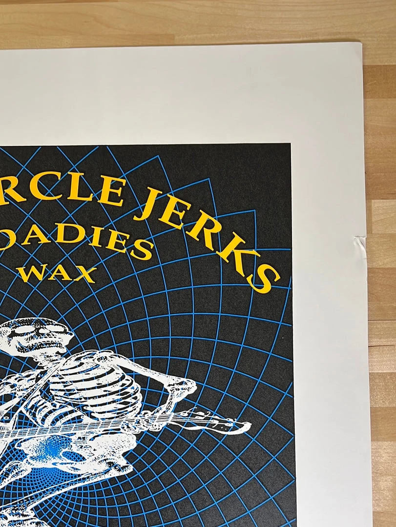 Gig Posters The Circle Jerks - 1994 Matt Getz Poster Hollywood, CA The Palace 6 Gig Posters The Circle Jerks - 1994 Matt Getz Poster Hollywood, CA The Palace