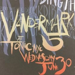Vandermark 5 - 2004 Diana Sudyka Poster New York, NY Tonic