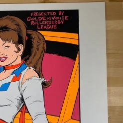 Gas Huffer - 1996 Chris Coop Poster Los Angeles, CA Whisky A Go-Go Gig Posters