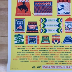 Gig Posters Bonnaroo - 2018 Mike Davis Poster Manchester, TN