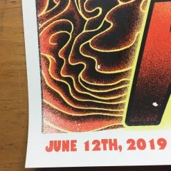 Eddie Vedder - 2019 Paul Jackson Poster Brussels, BEL Forest National | Vorst Nationaal