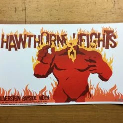 Gig Posters Hawthorne Heights - 2005 Hero Design Studio Poster Buffalo, NY The Town Ballroom