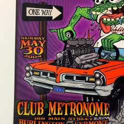 Gig Posters Detroit Cobras - 2004 Chris Shaw Poster Burlington, Vermont