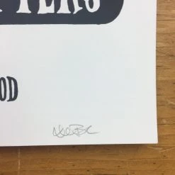 Gig Posters The Party Of Helicopters - Mike Budai Poster Cleveland, OH Happy Dog