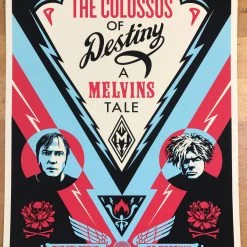 The Colossus Of Destiny: A Melvins Tale - Shepard Fairey 2017 Poster Art Prints