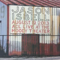 Jason Isbell - 2013 Dan MacAdam Crosshair Poster Austin, TX Moody Theater