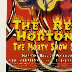 Firehouse Gig Posters MHP 106 Horton Heat - 2000 Poster Maritime Hall San Fran 1st