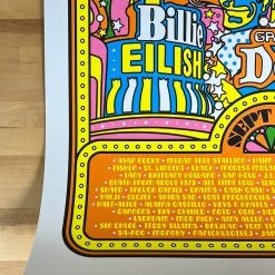 Life Is Beautiful Festival - 2021 Ames Brothers Poster Pearl Metallic Gig Posters