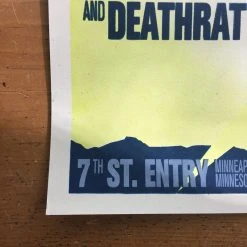 Kinski - 2004 Burlesque Of North America Poster Minneapolis, MN 7th St. Entry