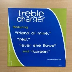 Sold Out Posters Gig Posters Treble Charger - 1997 Original Vinyl Poster Insert 12x12 Record Art