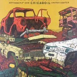 Childish Gambino - 2018 Landland Poster Chicago, IL United Center
