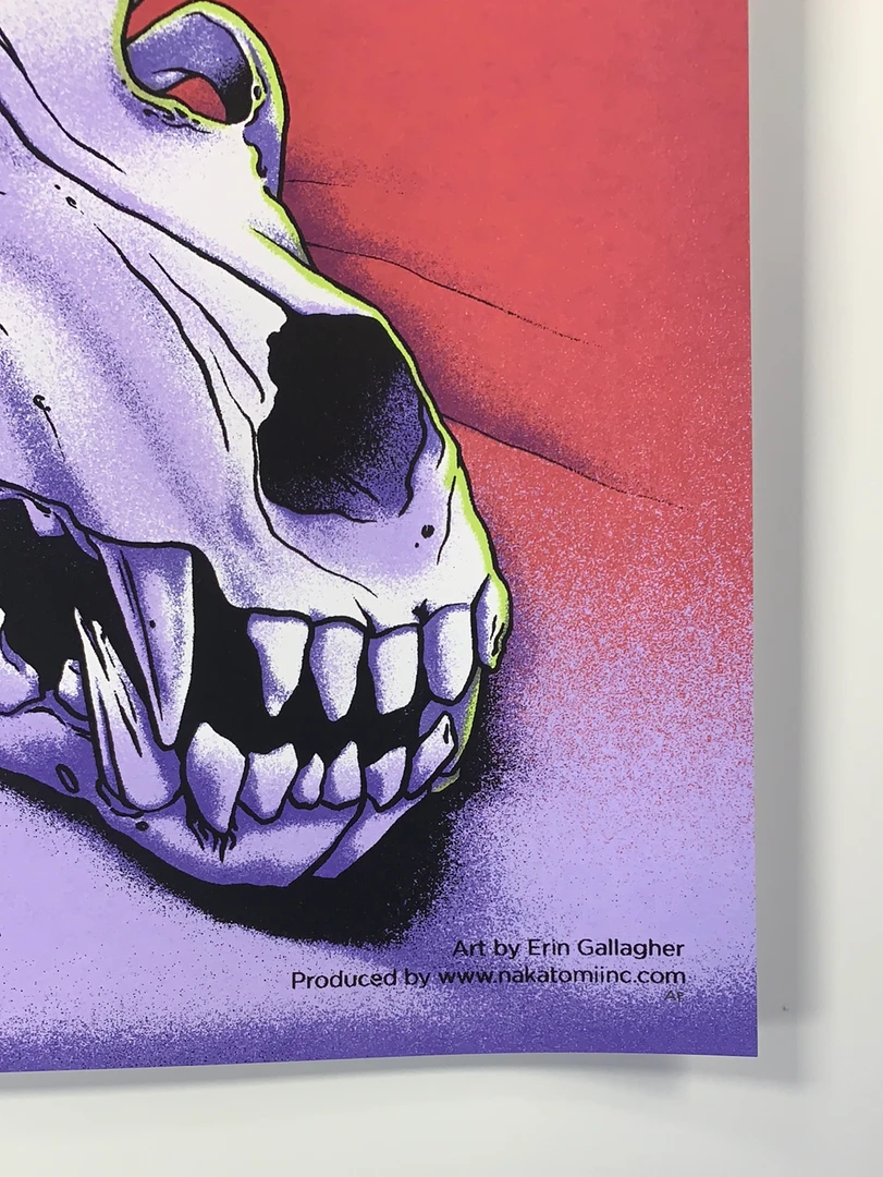 Metallica - 2019 Erin Gallagher Poster Amsterdam, NED World Wired Tour 7 Metallica - 2019 Erin Gallagher Poster Amsterdam, NED World Wired Tour