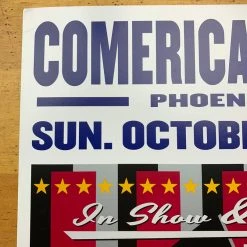 Bob Dylan - 2016 Geoff Gans Poster Phoenix, AZ Comerica Theatre Gig Posters