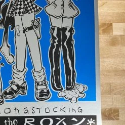 Red Aunts - 1995 Alan Forbes Poster Los Angeles, CA Roxy