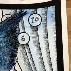 Jack White - 2022 Jay Ryan Poster Cincinnati, OH Watercolor