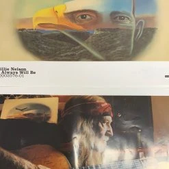 Sold Out Posters Willie Nelson - Original Promo Poster Vinyl Insert 24x15 Record Art