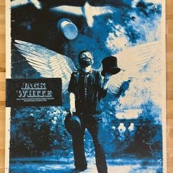 Jack White - 2012 The Silent Giants Poster Portland, OR AP Gig Posters