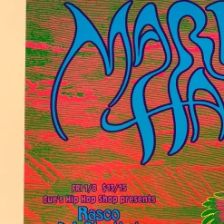 Mark Henson Gig Posters MHP 56 Bad Religion - 1999 Poster Maritime Hall San Fran 1st