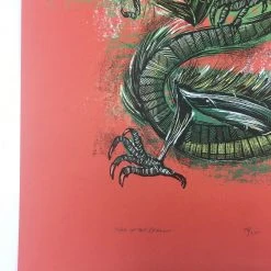 Year Of The Dragon - 2008 Dan Grzeca Poster Art Print Art Prints