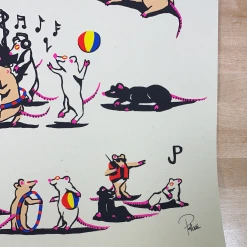 Gig Posters Pied Piper - 2020 Jim Pollock Poster Relix Main Edition 12 Gig Posters Pied Piper - 2020 Jim Pollock Poster Relix Main Edition