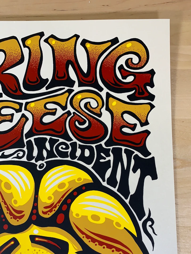 String Cheese Incident - 2017 Jeff Wood Poster Morrison, CO Red Rocks Colorado 6 String Cheese Incident - 2017 Jeff Wood Poster Morrison, CO Red Rocks Colorado