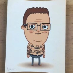 Movie/TV Posters Tatoos - 2016 Mike Mitchell Poster Hank Hill, King Of The Hill 11 Movie/TV Posters Tatoos - 2016 Mike Mitchell Poster Hank Hill, King Of The Hill