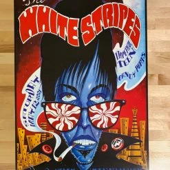 The White Stripes - 2001 J. Shea Poster Fillmore Auditorium San Fran 1st