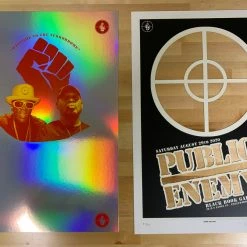 Colorado Public Enemy Variant - 2020 Emek Poster Foil With Date The Terrordome GID, CO