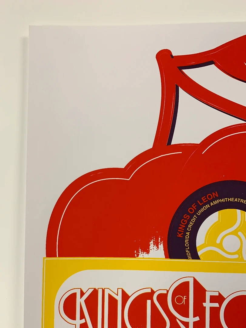 Gig Posters Kings Of Leon - 2017 Jason Malmberg Poster Tampa, FL Midflorida Credit 5 Gig Posters Kings Of Leon - 2017 Jason Malmberg Poster Tampa, FL Midflorida Credit