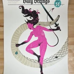 Billy Strings - 2021 Delicious Design League Poster Denver, CO 10/14 1st