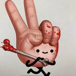 Daisy - 2019 Mike Mitchell Poster Art Print Mikeland 1st Art Prints