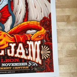 Gig Posters Pearl Jam - 2006 Ken Taylor Poster Adelaide, AUS 12 Gig Posters Pearl Jam - 2006 Ken Taylor Poster Adelaide, AUS