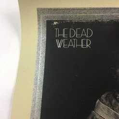 The Dead Weather - 2010 Methane Studios Poster San Franciso, CA Fillmore Auditor