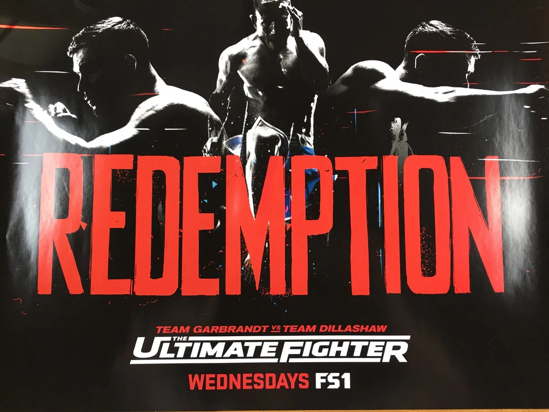 Sold Out Posters UFC Ultimate Fighter Garbrandt Vs Dillashaw Redemption Poster 3 Sold Out Posters UFC Ultimate Fighter Garbrandt Vs Dillashaw Redemption Poster