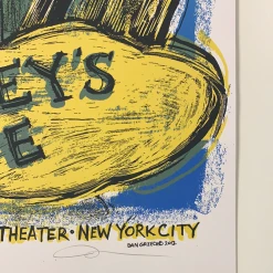 Umphrey's McGee - 2012 Dan Grzeca Poster New York City, NY Best Buy Theater Gig Posters